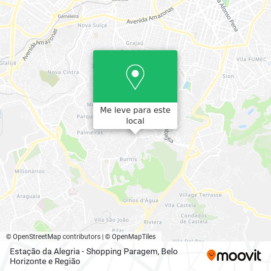 Estação da Alegria - Shopping Paragem mapa