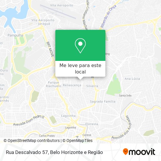 Rua Descalvado 57 mapa