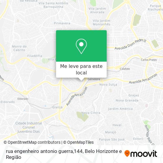 rua engenheiro antonio guerra,144 mapa