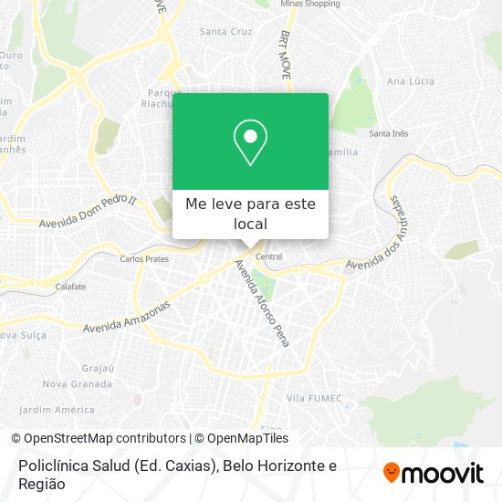 Policlínica Salud (Ed. Caxias) mapa