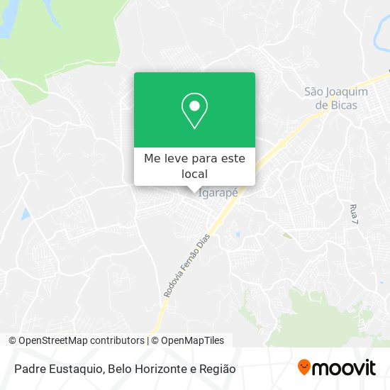 Padre Eustaquio mapa