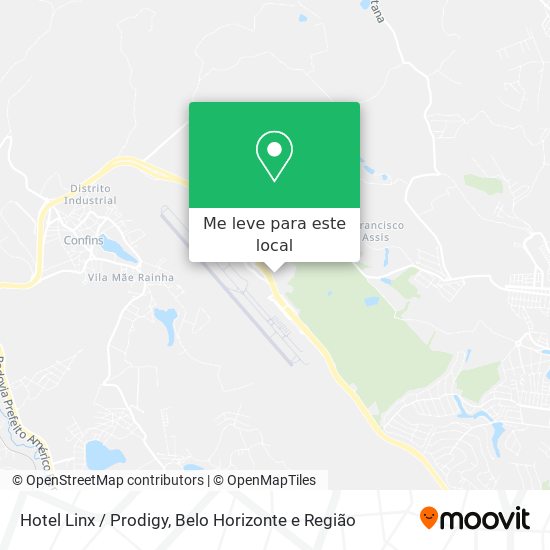 Hotel Linx / Prodigy mapa