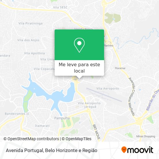 Avenida Portugal mapa