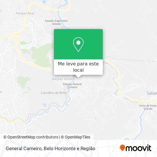 General Carneiro mapa