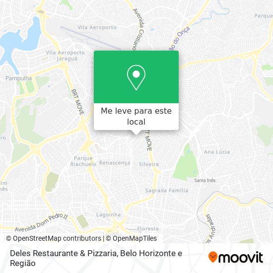 Deles Restaurante & Pizzaria mapa
