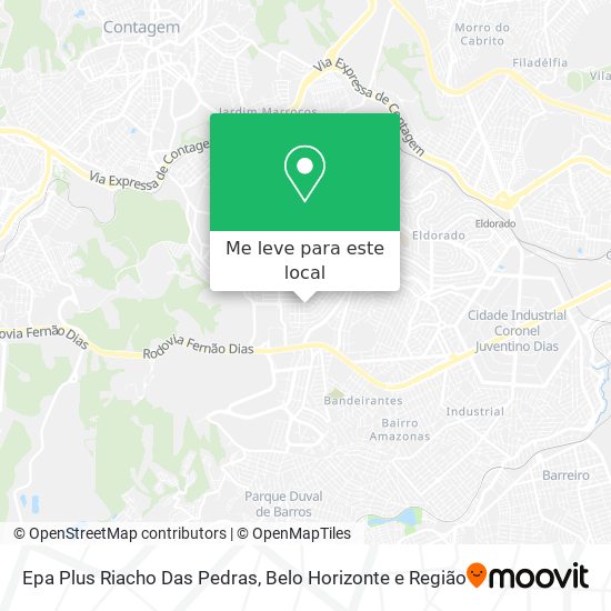 Epa Plus Riacho Das Pedras mapa