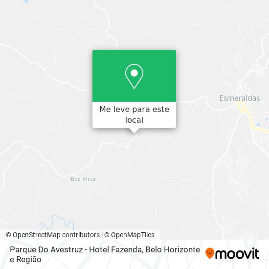 Parque Do Avestruz - Hotel Fazenda mapa