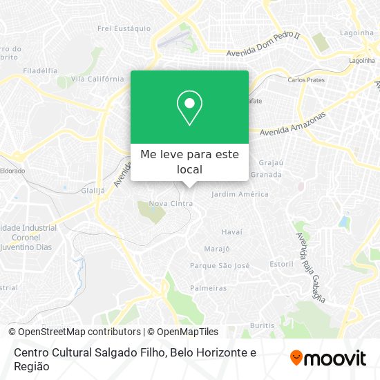 Centro Cultural Salgado Filho mapa