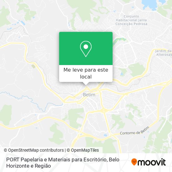 PORT Papelaria e Materiais para Escritório mapa