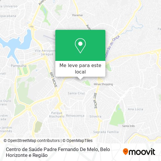 Centro de Saúde Padre Fernando De Melo mapa