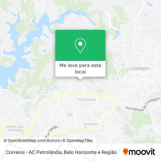 Correios - AC Petrolândia mapa