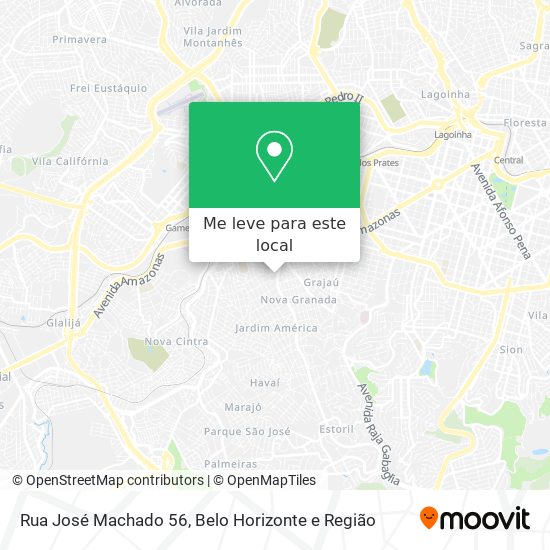 Rua José Machado 56 mapa