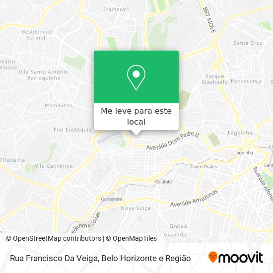 Rua Francisco Da Veiga mapa