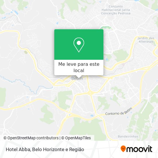 Hotel Abba mapa