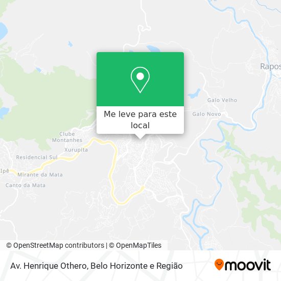 Av. Henrique Othero mapa