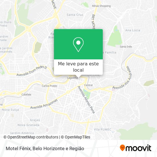Motel Fênix mapa