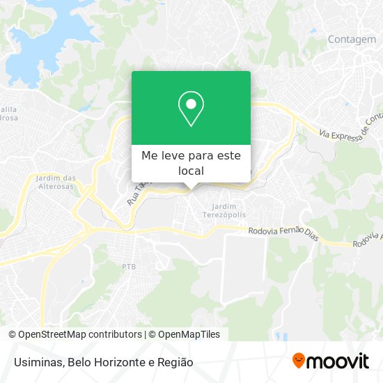 Usiminas mapa