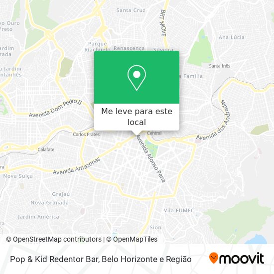 Pop & Kid Redentor Bar mapa