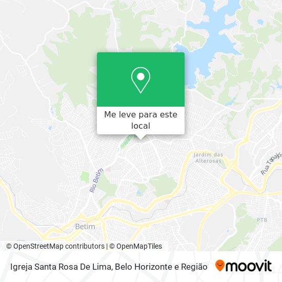 Igreja Santa Rosa De Lima mapa