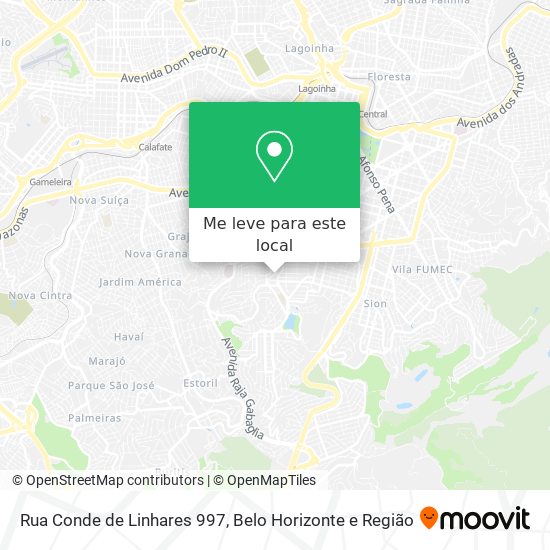 Rua Conde de Linhares 997 mapa