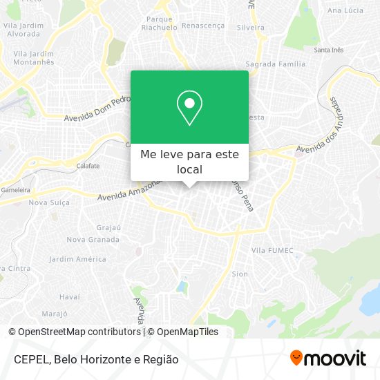 CEPEL mapa