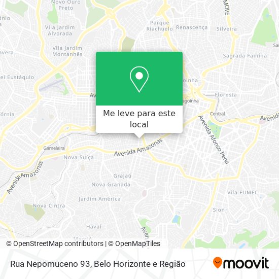 Rua Nepomuceno 93 mapa