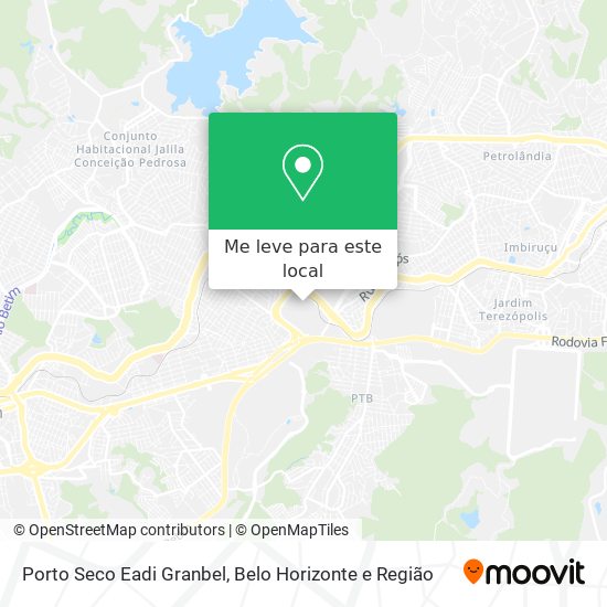 Porto Seco Eadi Granbel mapa