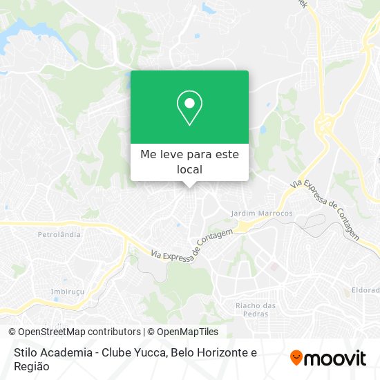 Stilo Academia - Clube Yucca mapa