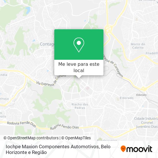 Iochpe Maxion Componentes Automotivos mapa