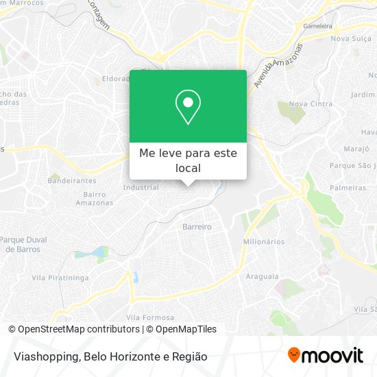 Viashopping mapa