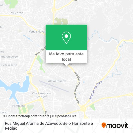 Rua Miguel Aranha de Azevedo mapa