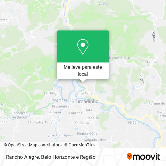 Rancho Alegre mapa