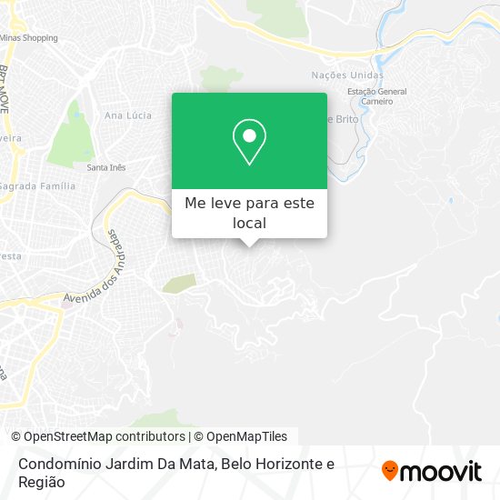 Condomínio Jardim Da Mata mapa