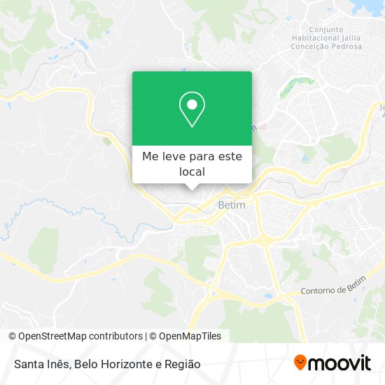Santa Inês mapa