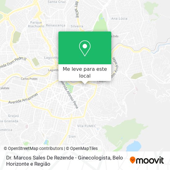 Dr. Marcos Sales De Rezende - Ginecologista mapa
