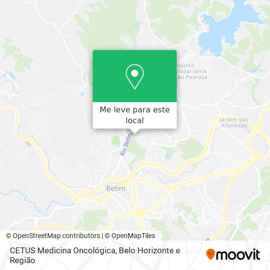 CETUS Medicina Oncológica mapa