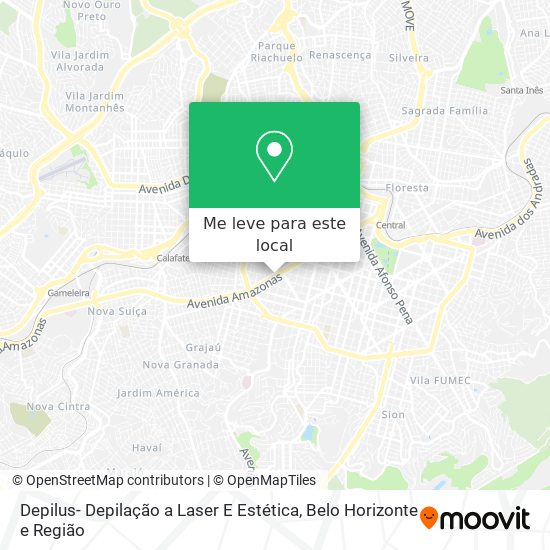 Depilus- Depilação a Laser E Estética mapa