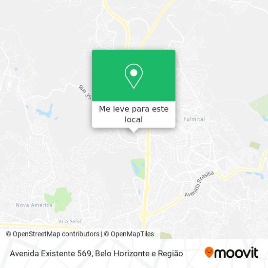 Avenida Existente 569 mapa