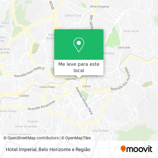 Hotel Imperial mapa