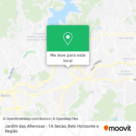 Jardim das Alterosas - 1A Secao mapa
