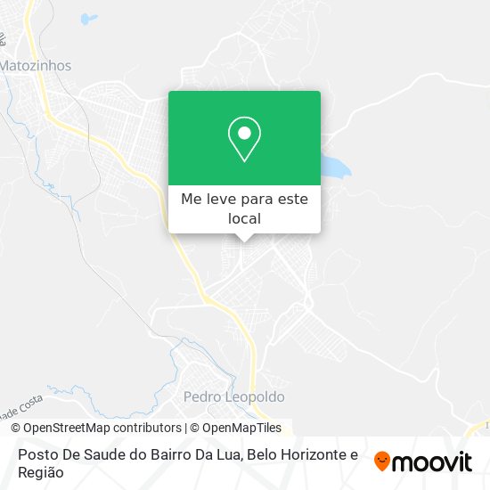Posto De Saude do Bairro Da Lua mapa