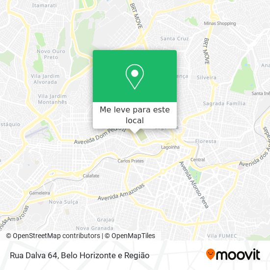 Rua Dalva 64 mapa