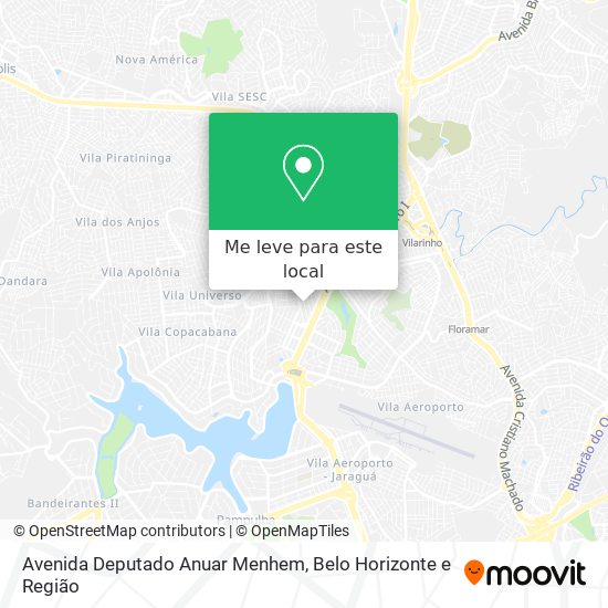 Avenida Deputado Anuar Menhem mapa