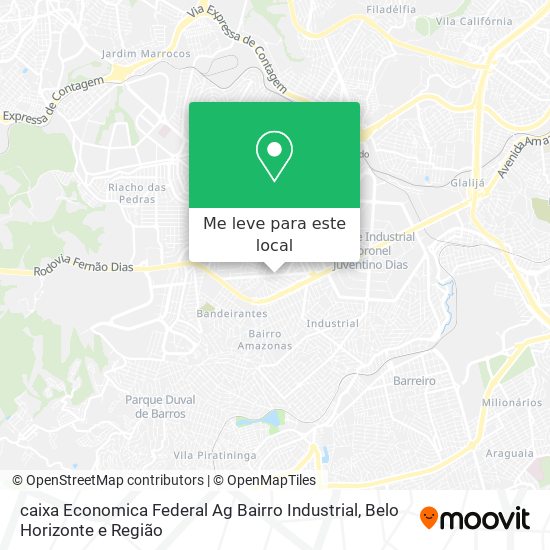 caixa Economica Federal Ag Bairro Industrial mapa