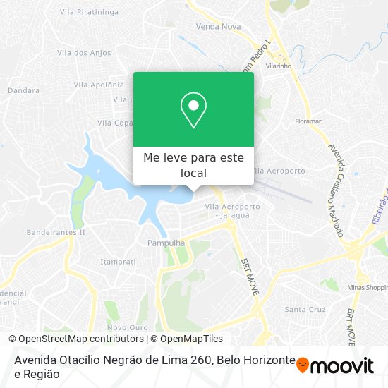 Avenida Otacílio Negrão de Lima 260 mapa