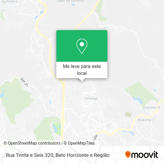 Rua Trinta e Seis 320 mapa