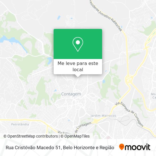 Rua Cristóvão Macedo 51 mapa