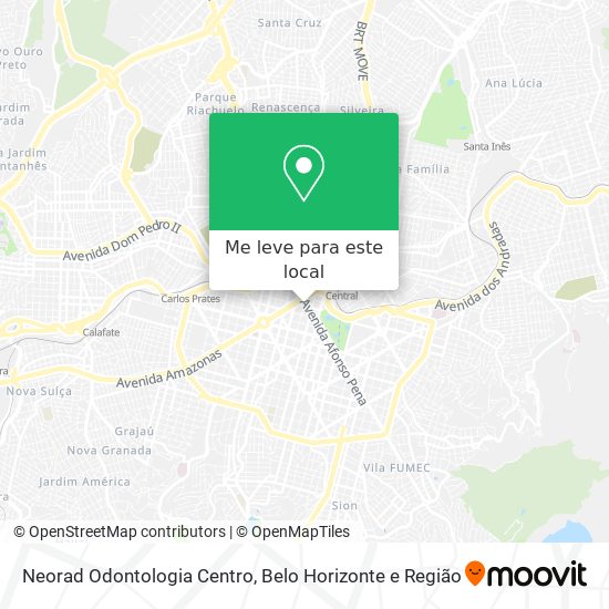 Neorad Odontologia Centro mapa