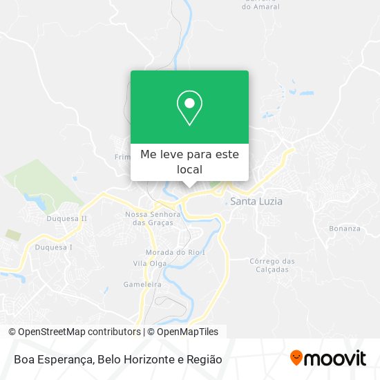 Boa Esperança mapa