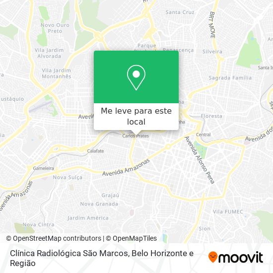 Clínica Radiológica São Marcos mapa